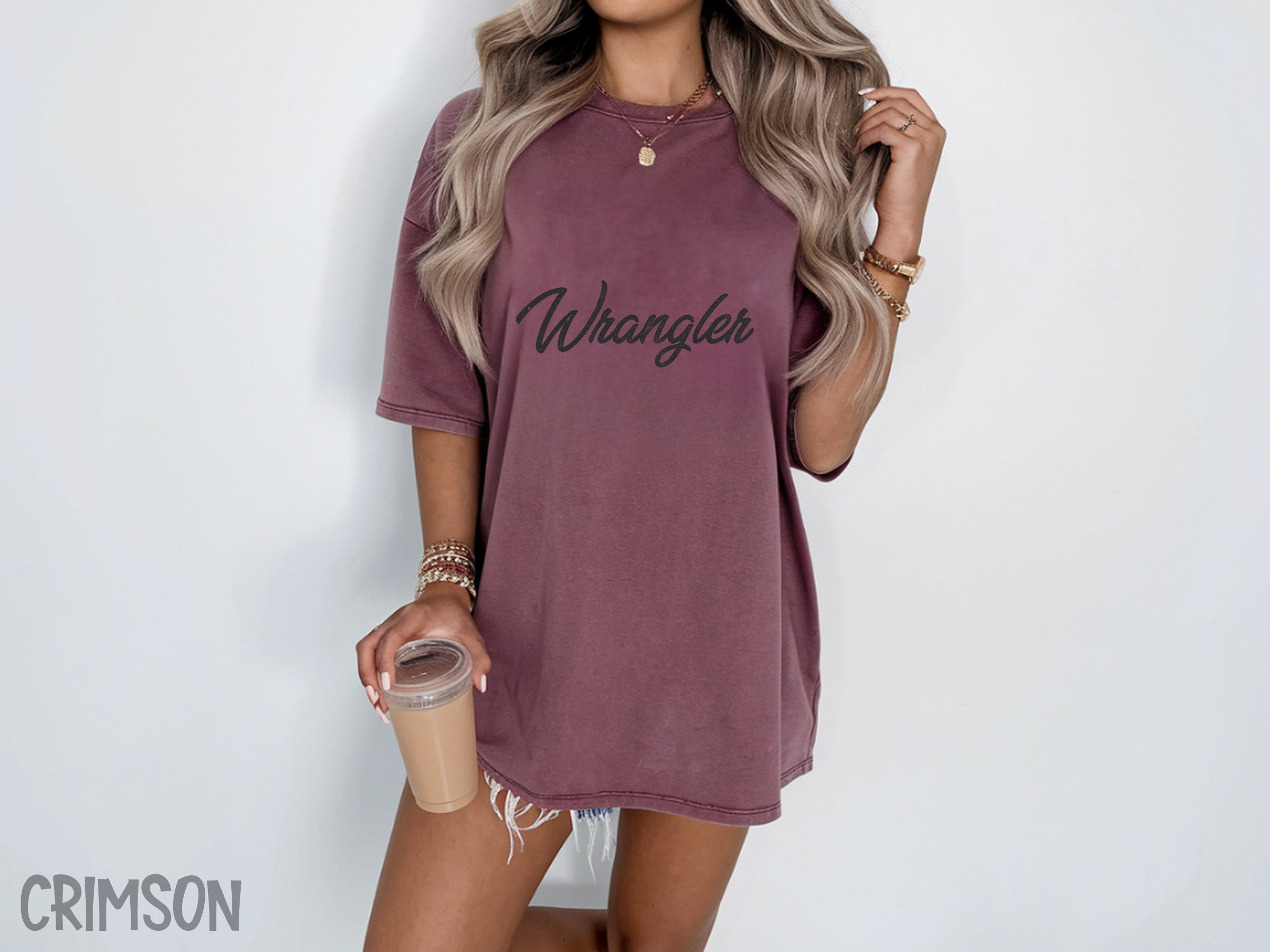 western 002 coors rodeo distressed tee