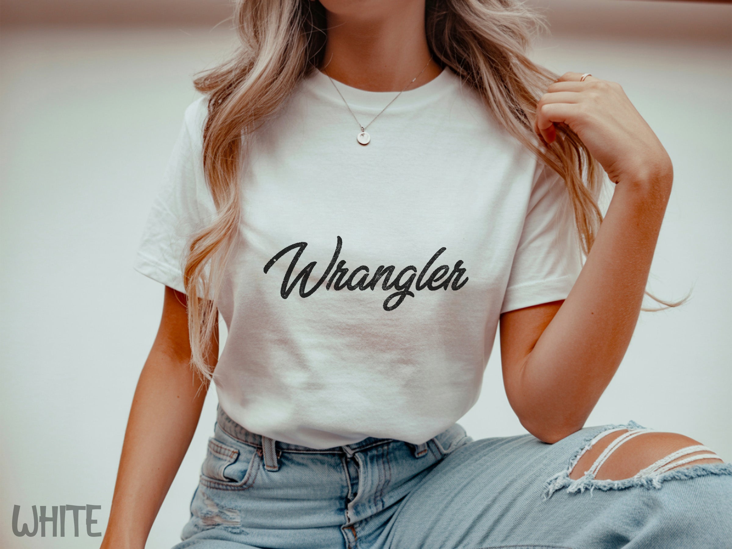 western 002 coors rodeo distressed tee