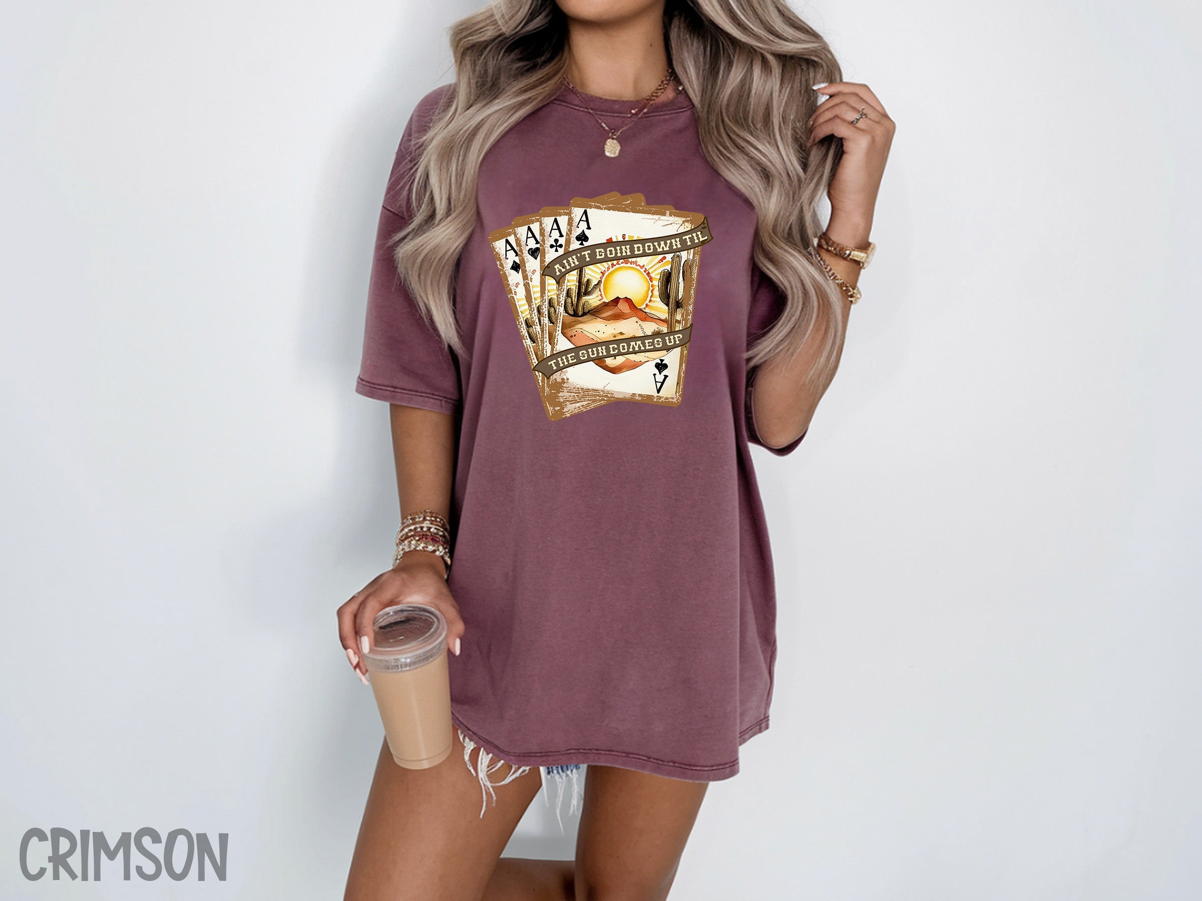 western 011 raised on 90 s country tee