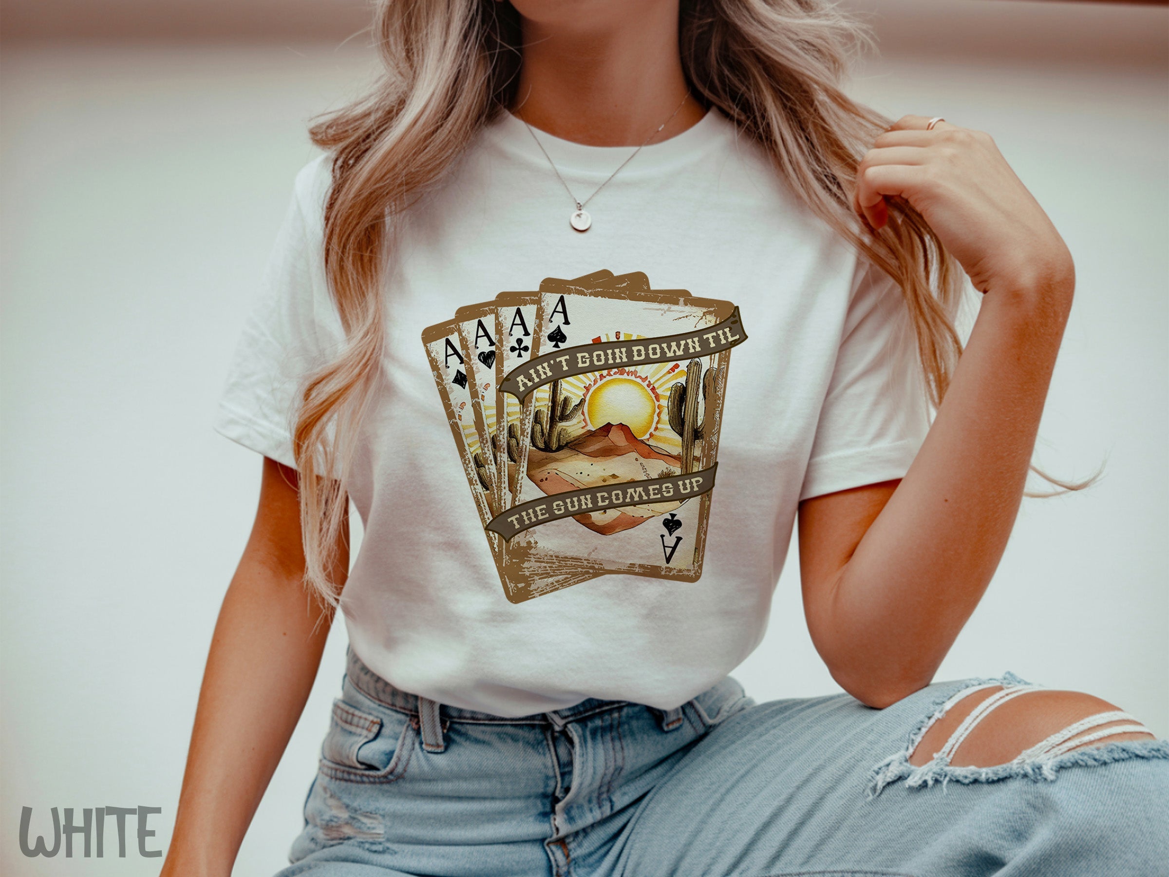 western 011 raised on 90 s country tee