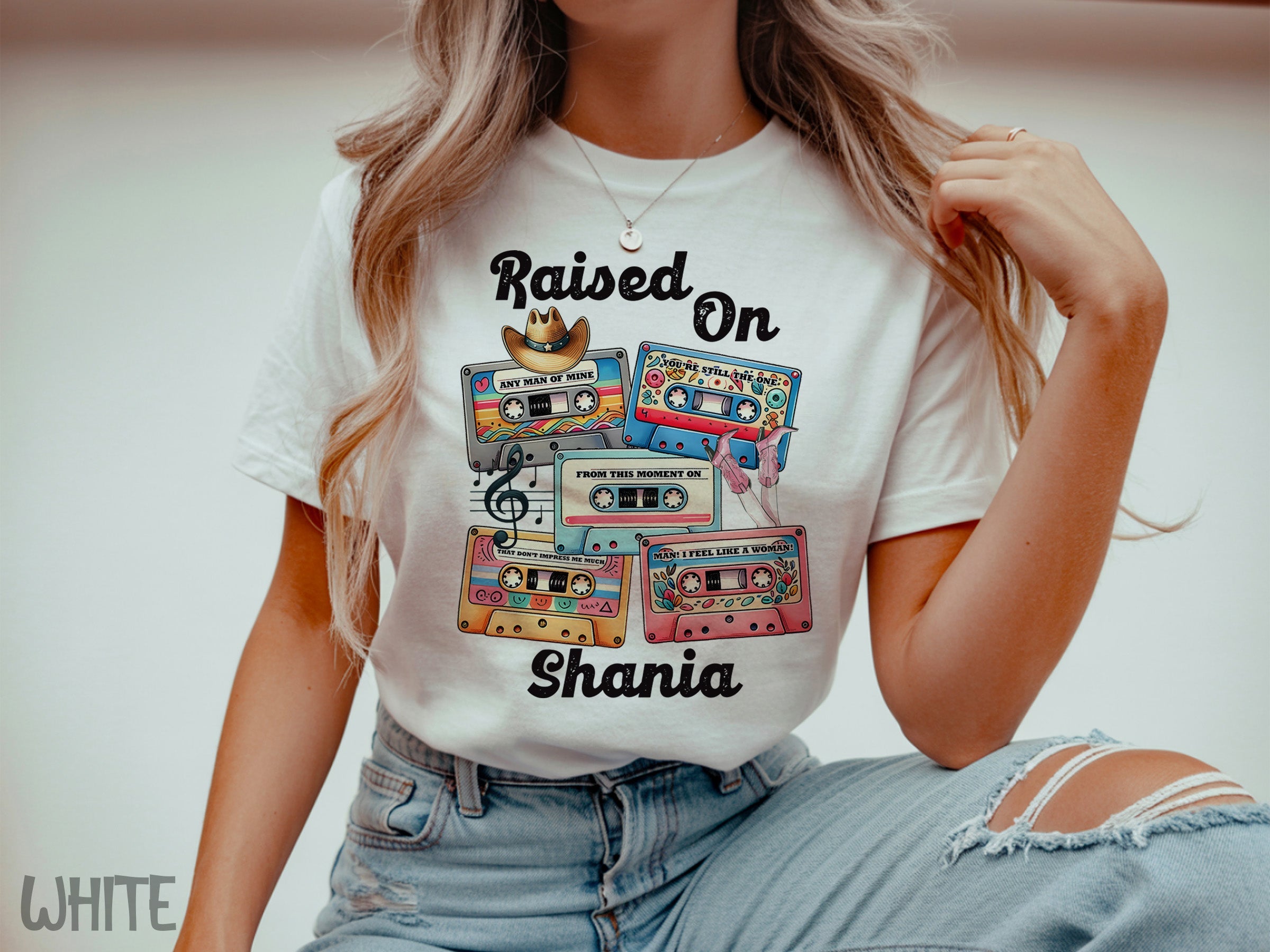 western 023 mama western bow tee