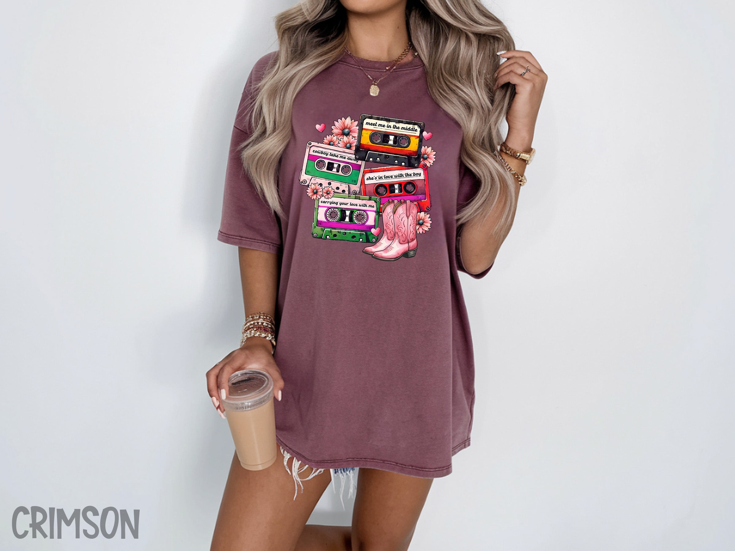 western 026 wranglin kids and ridin life tee