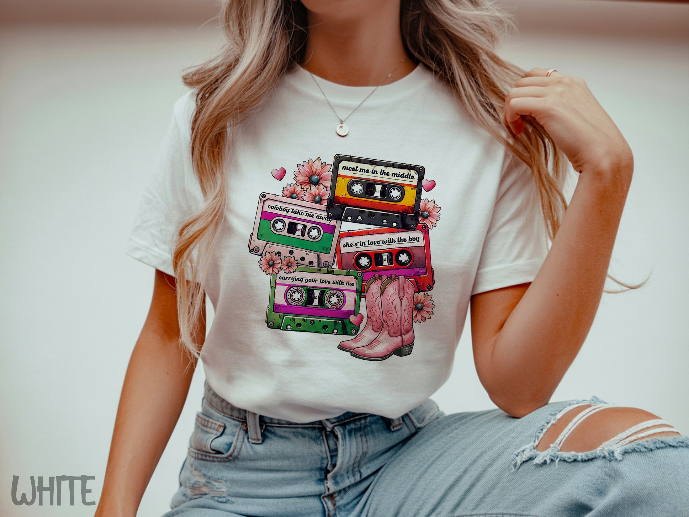 western 026 wranglin kids and ridin life tee