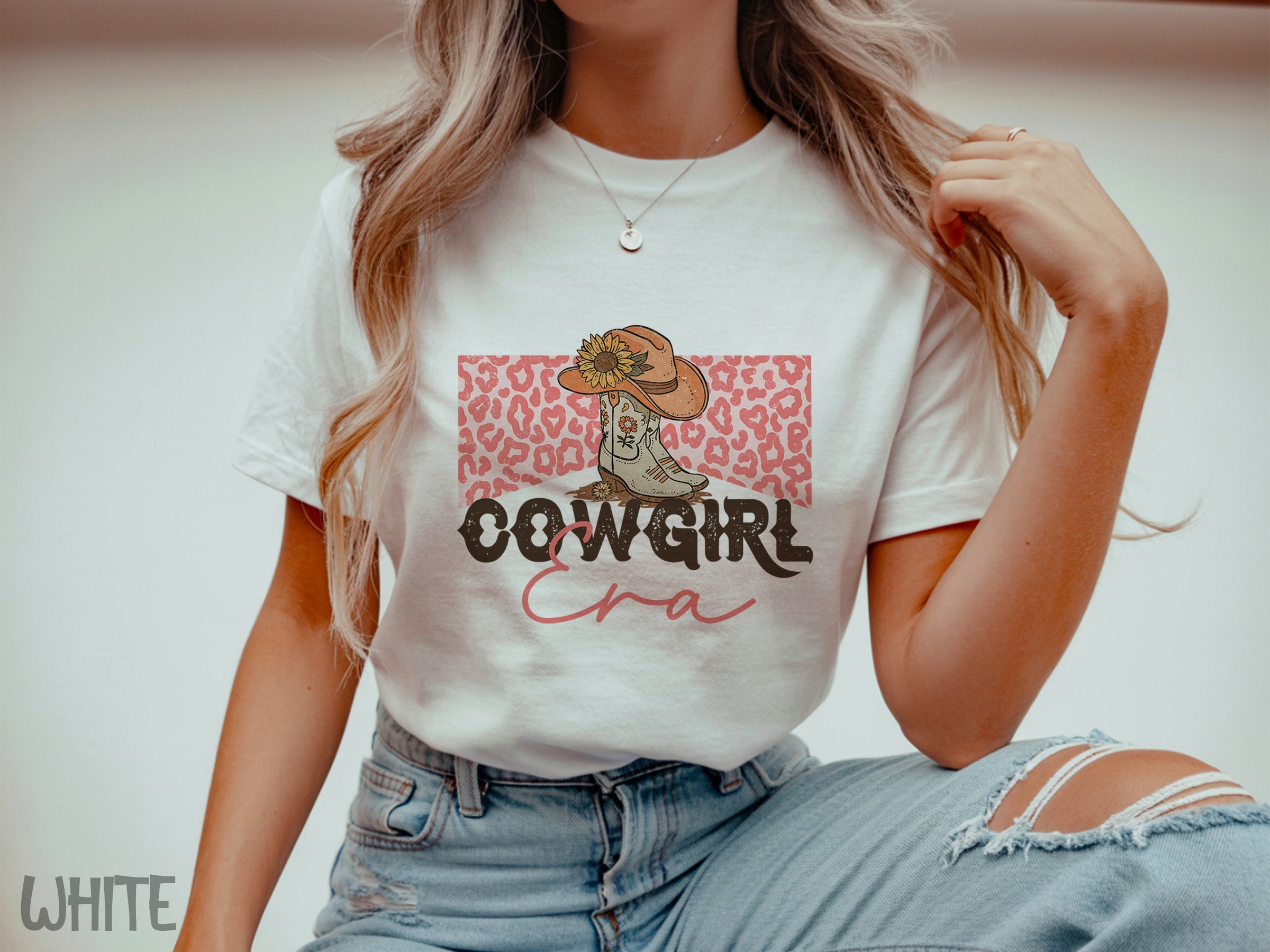 western 027 summer vibes heifer tee