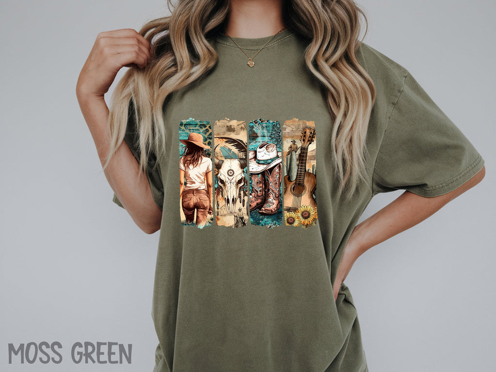 western 001 wrangler script dtf transfer