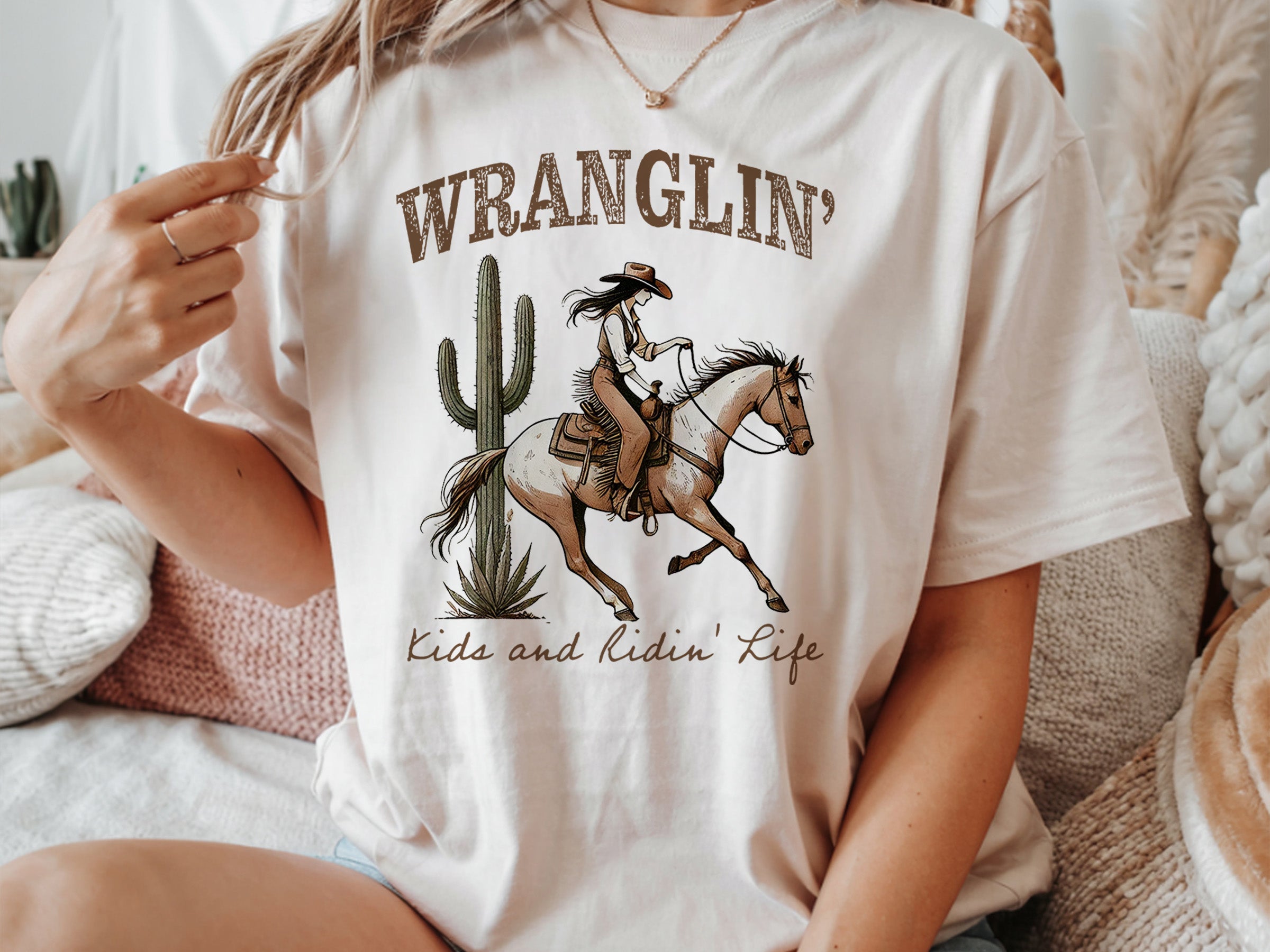 western 005 cowboy killer bull skull dtf transfer