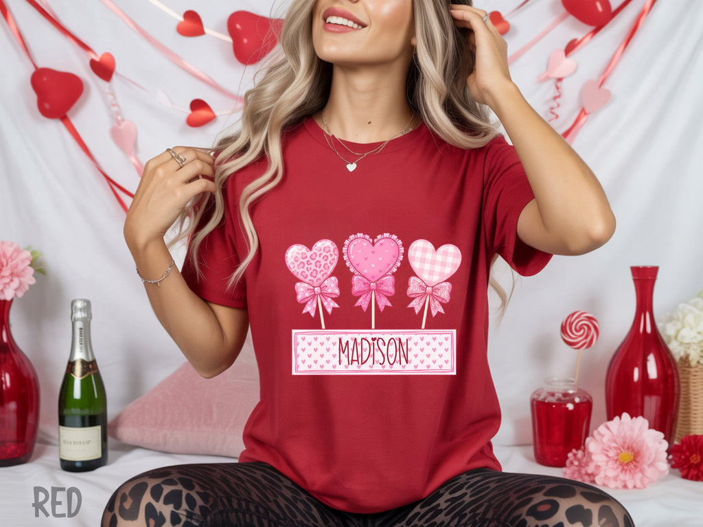 personalized 067 lollipop love suckers personalized tee