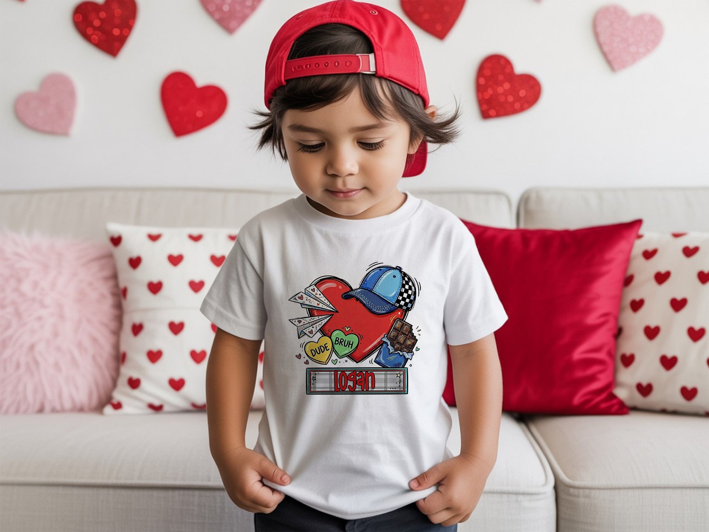 personalized 059 gumballs and lollipop love personalized dtf transfer