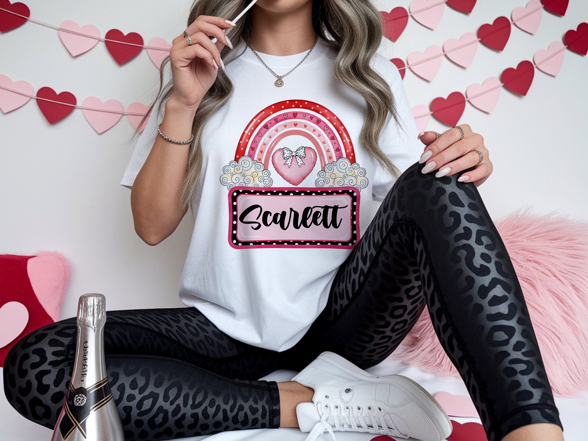 personalized 079 xoxo valentine personalized dtf transfer