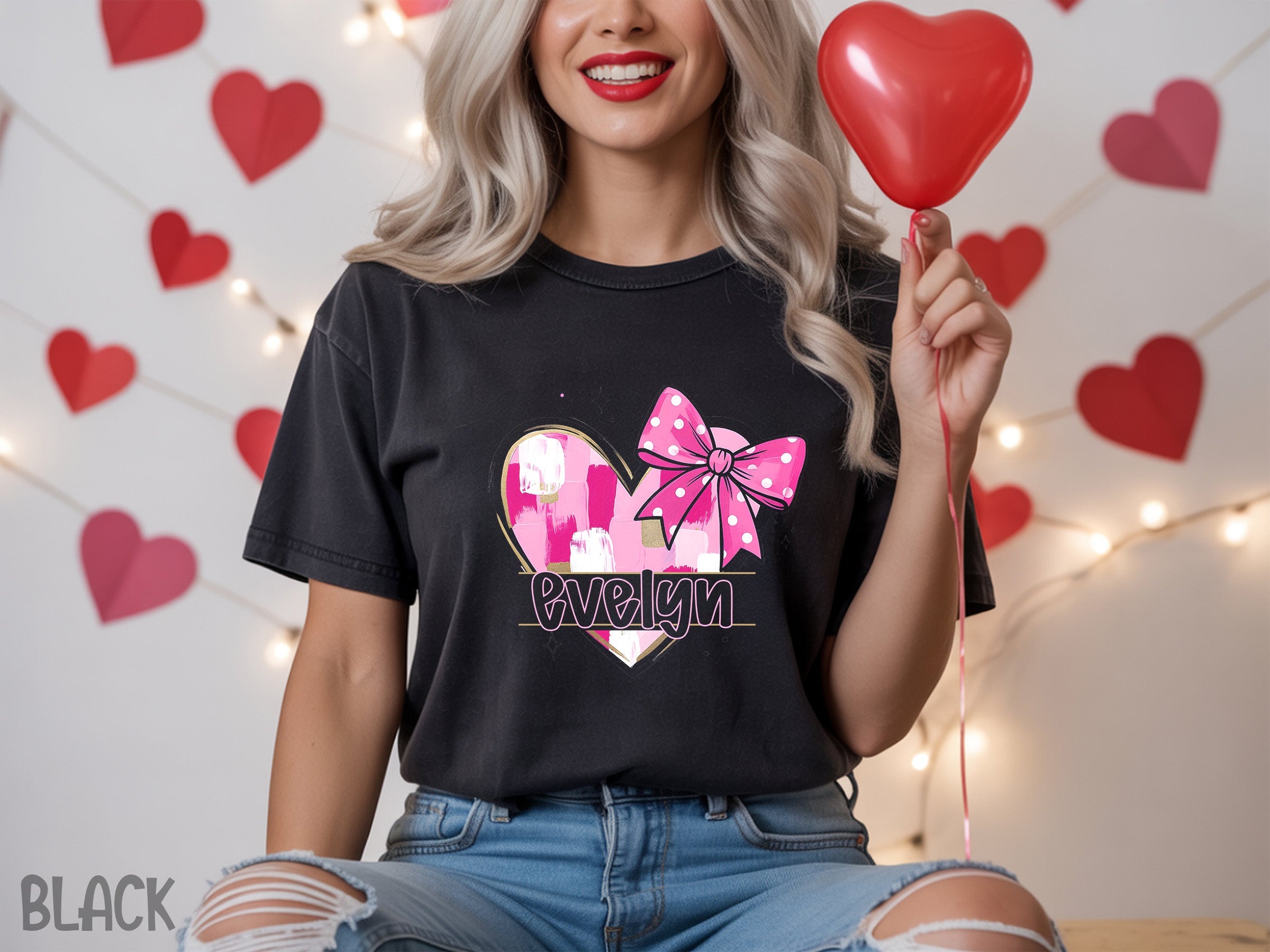 personalized 077 be my valentine duck personalized youth tee