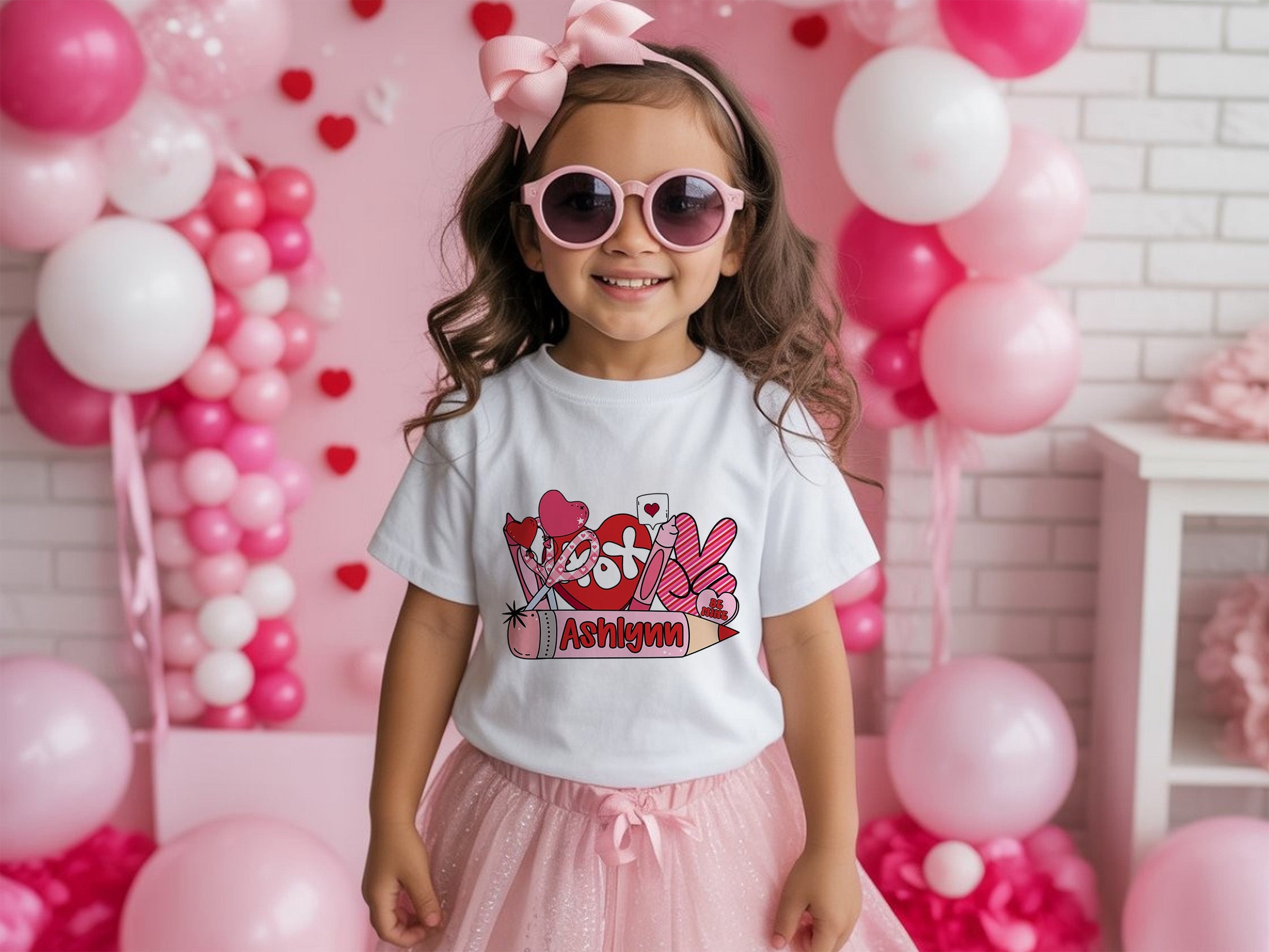 personalized 068 xoxo valentine personalized youth tee