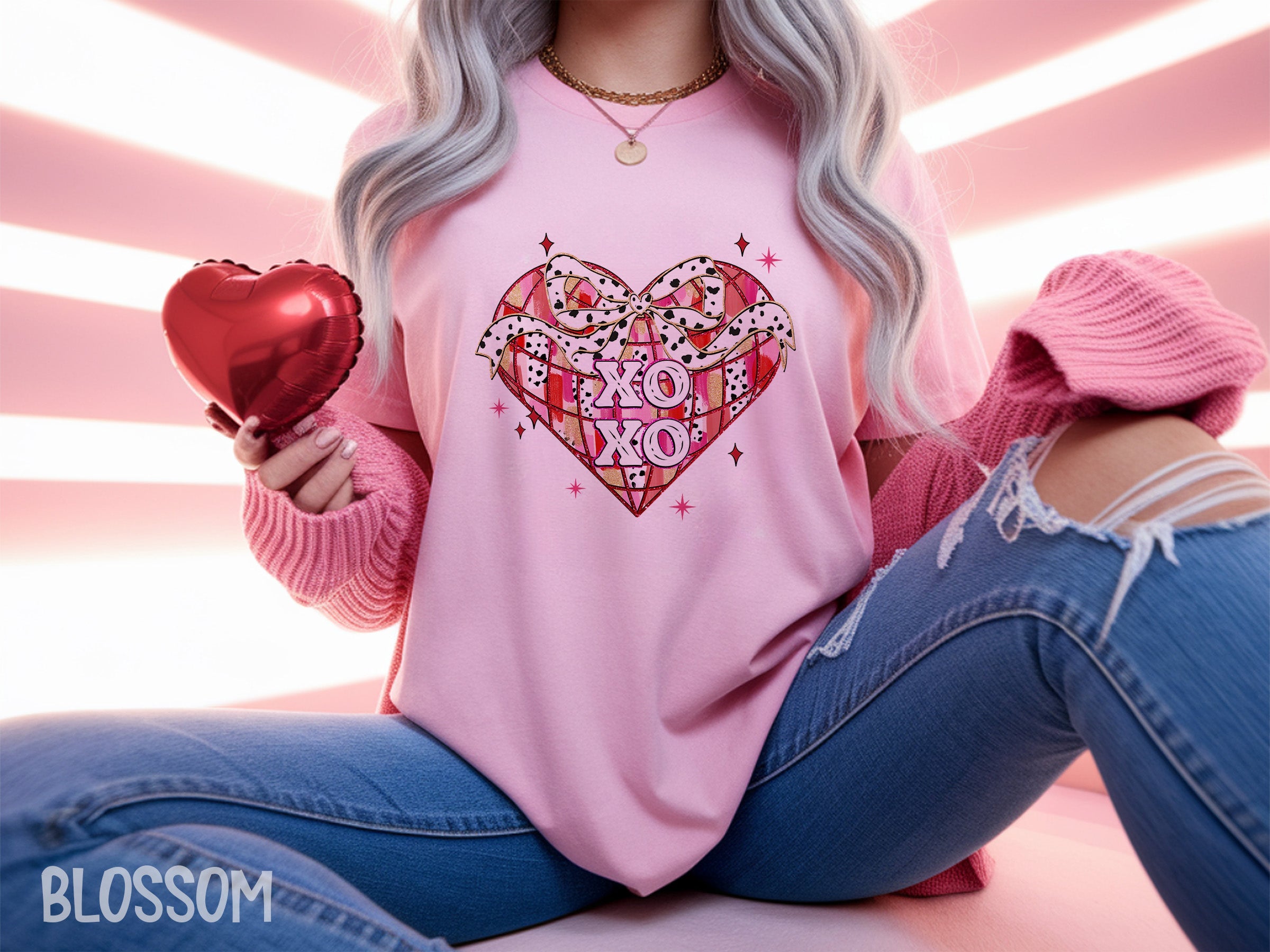 valentines 020 xoxo disco favorite valentine tee