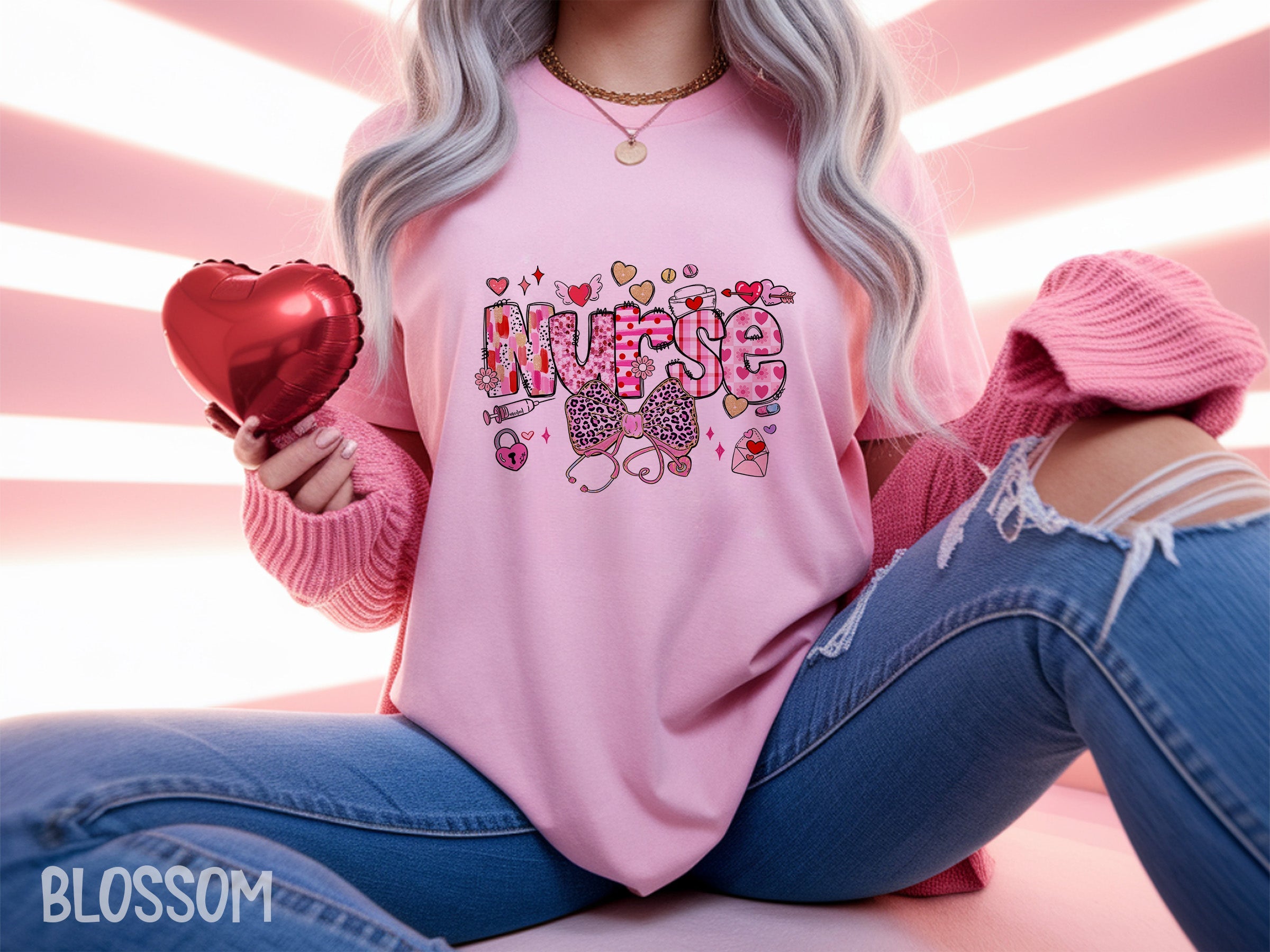 valentines 030 nurse s valentine love dtf transfer