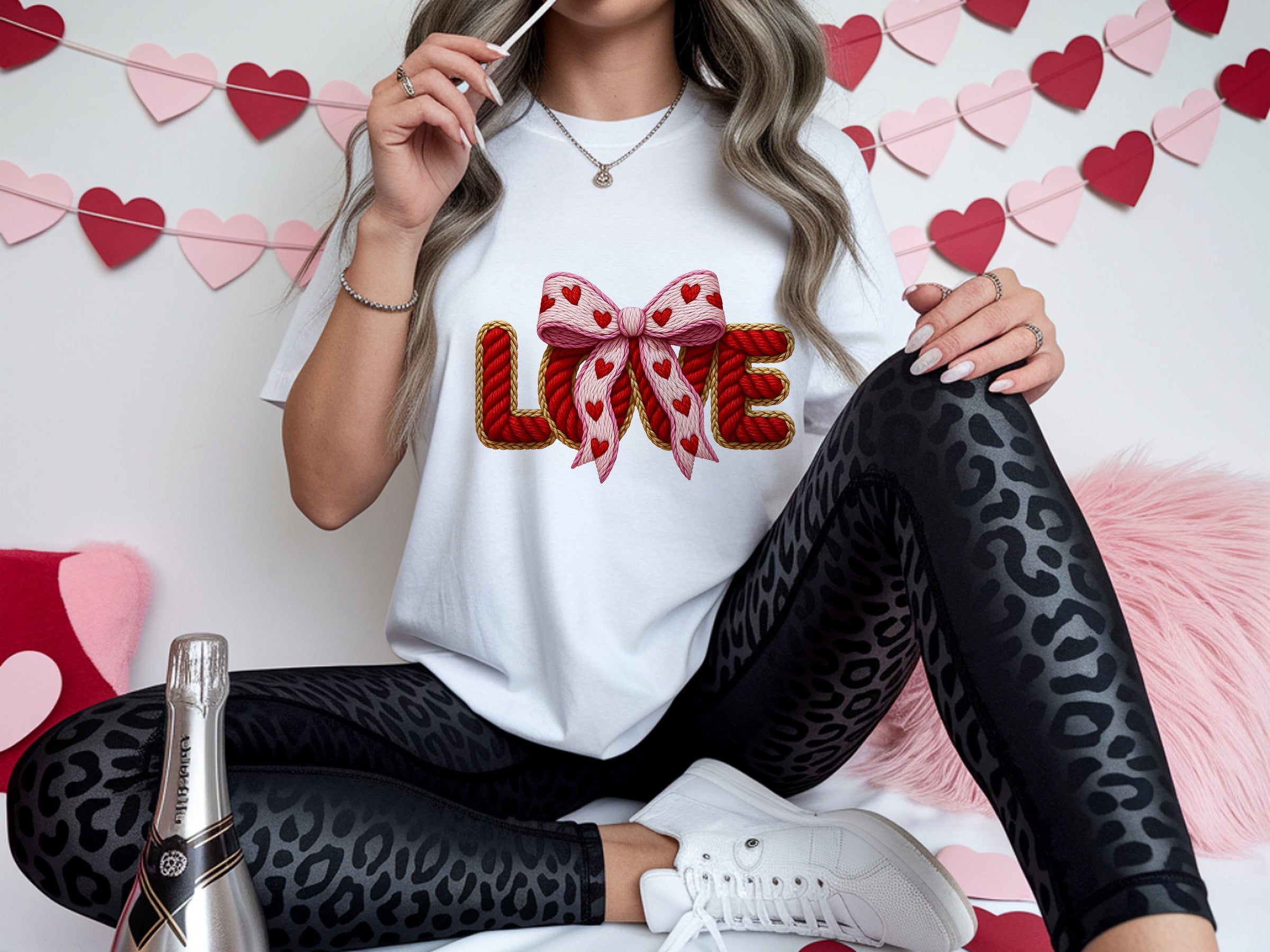 valentines 060 love you cherry much tee