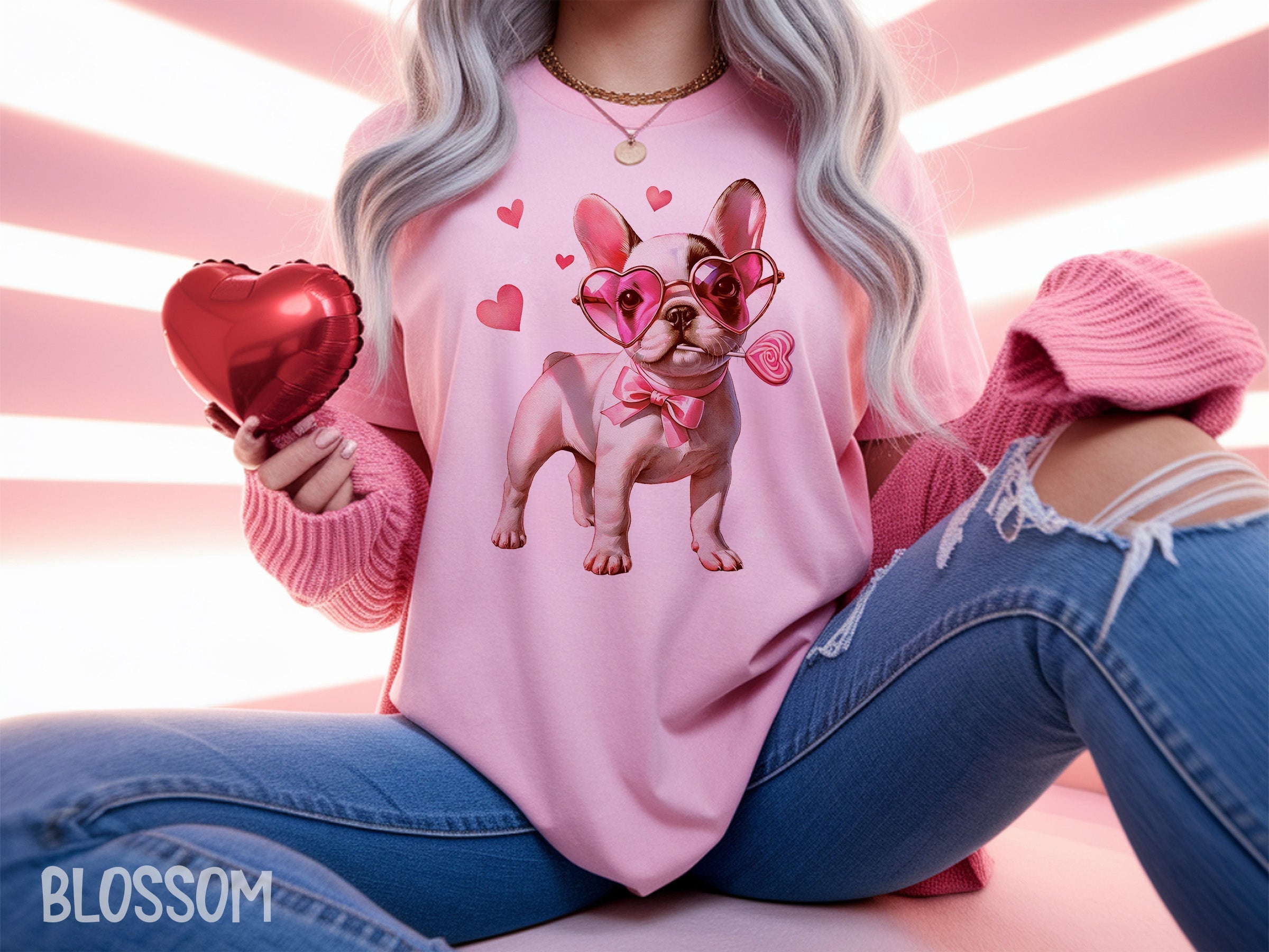 valentines 061 simple valentine bow tee