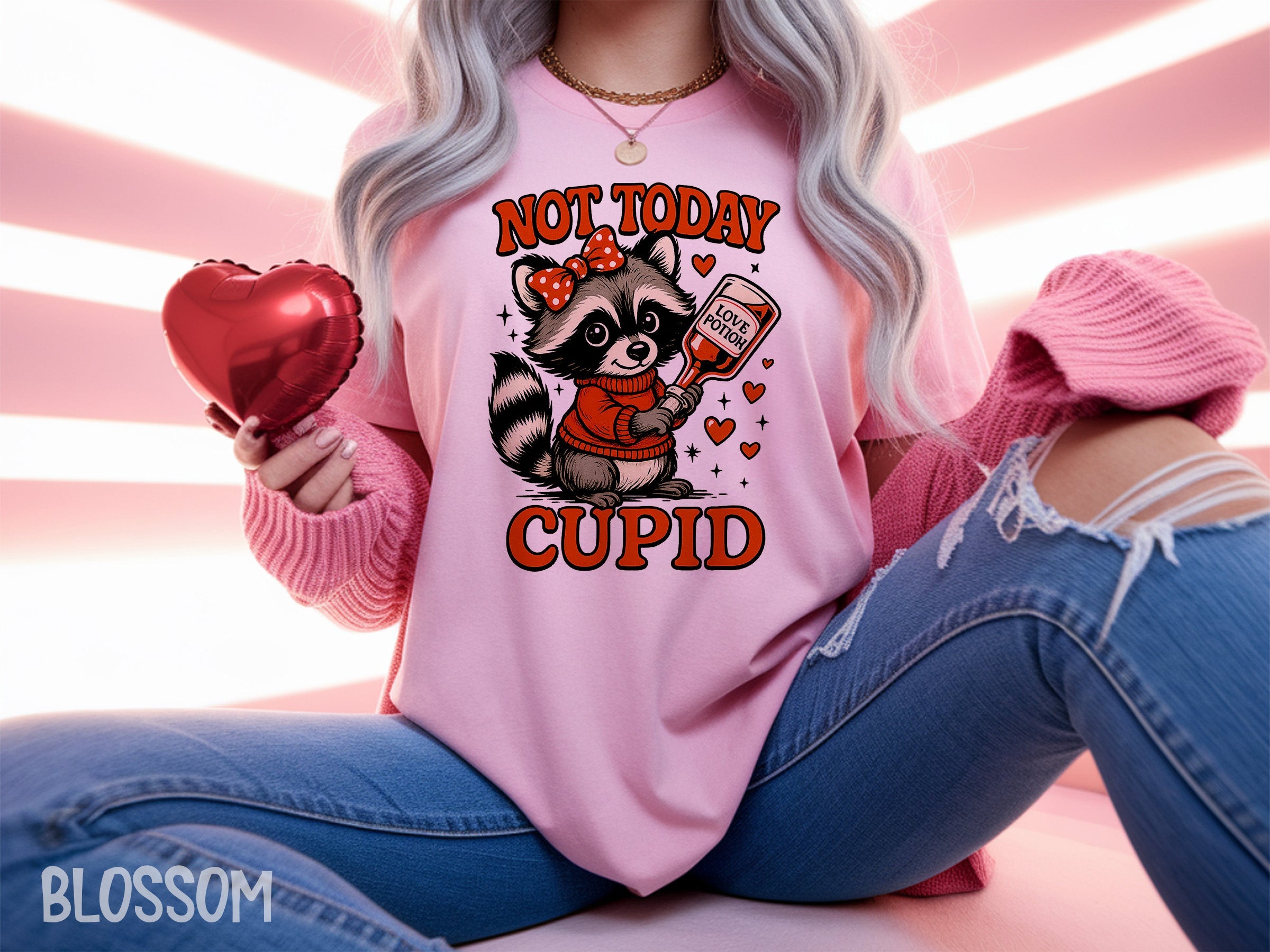 valentines 067 love crochet bow tee