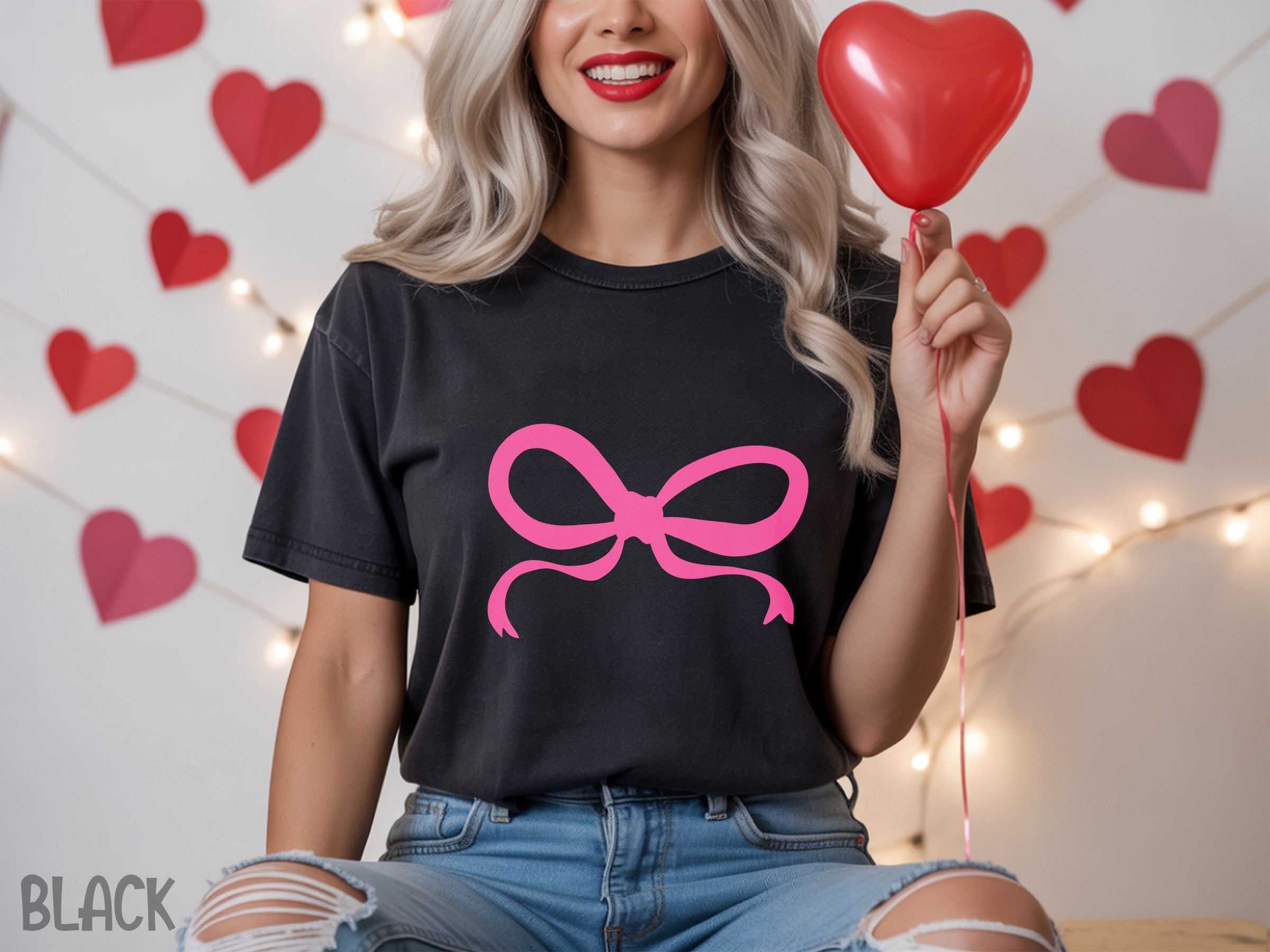 valentines 075 be mine stamp tee