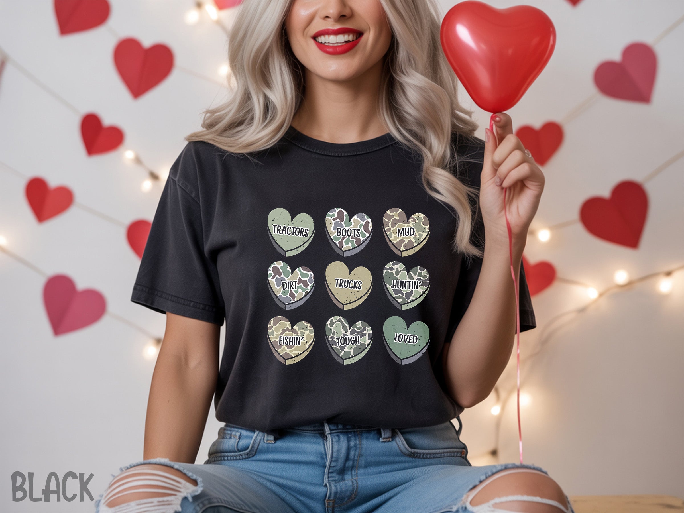 valentines 079 let all that you do be done in love tee
