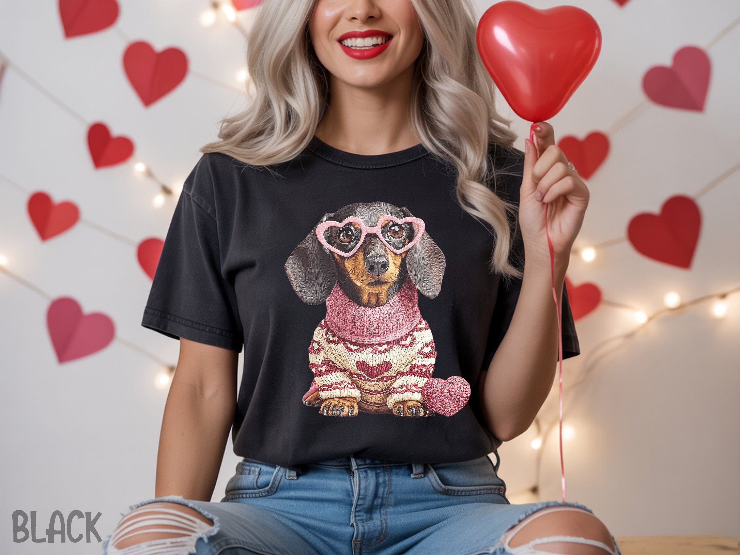 valentines 090 you make my heart sing dtf transfer